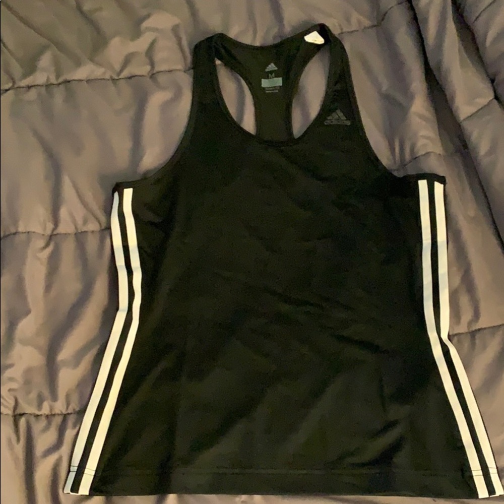 Adidas Black tank size medium new without tags